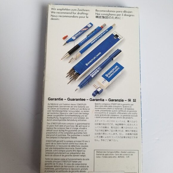Staedtler Compass Set Mars Superbow Drafting - Picture 12 of 13